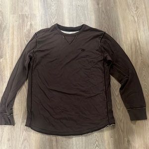 Older style brown Nike long sleeve
